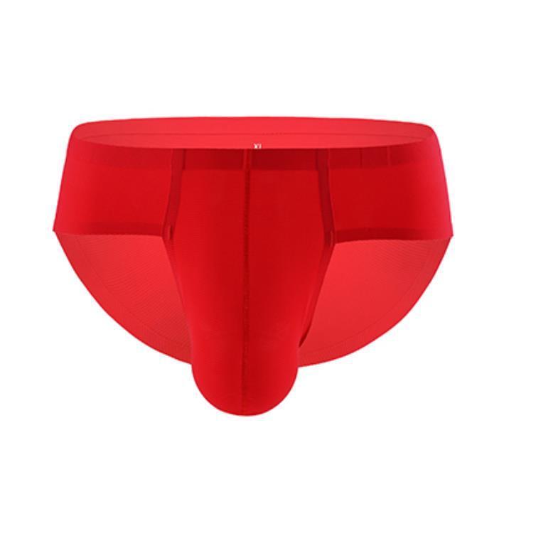Trendy Men's Seamless Low-waist Briefs Fashion