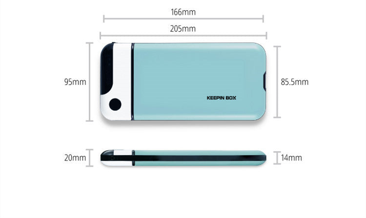 Self Discipline Phone Lock Portable Mobile Phone Lock Box Timer Smartphone Locking Case Safe Timed Lockbox