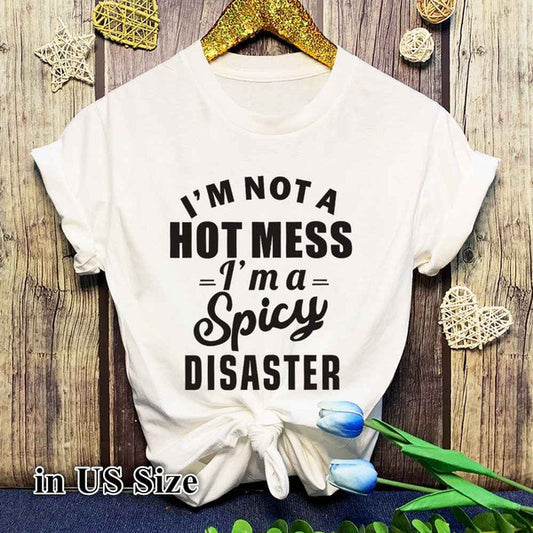 I'm Not A Hot Mess Letter Jacket