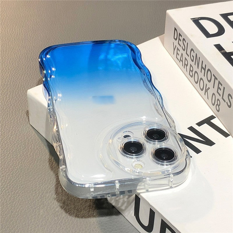 Transparent Candy Color Air Pressure Protection Shell