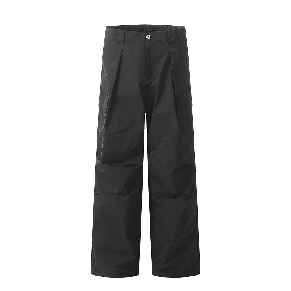 Workwear Straight-leg Trousers American Style Loose Men