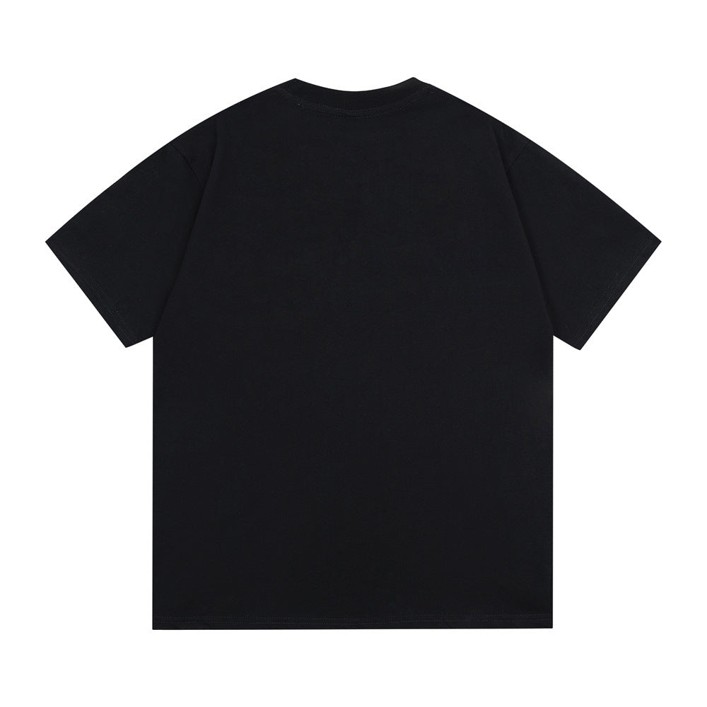 Abstract Forbidden Pattern Short Sleeve Men