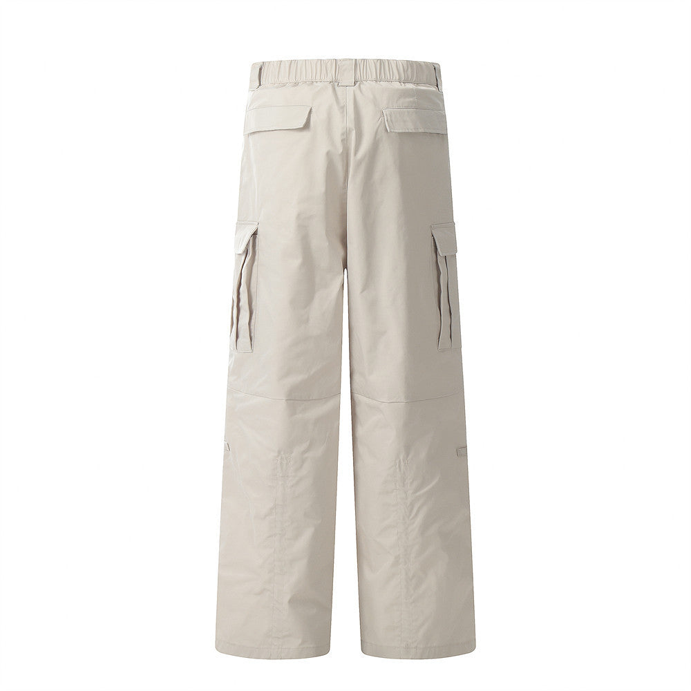 Workwear Straight-leg Trousers American Style Loose Men