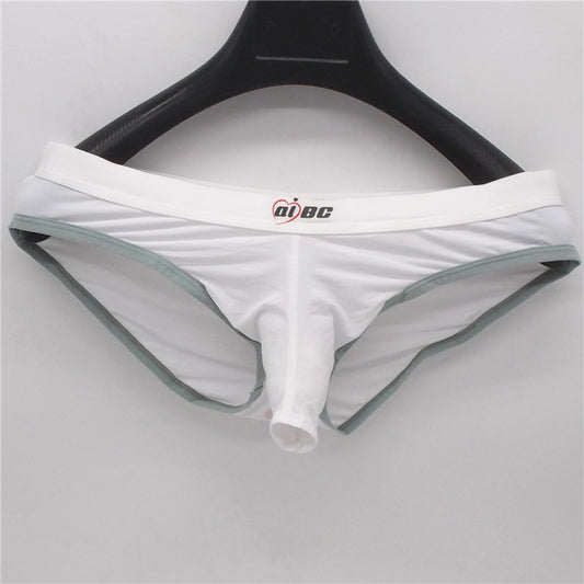 Men's Thin Ice Silk Elephant Nose Underwear