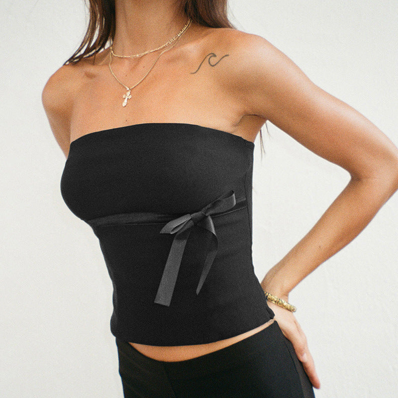 Sleeveless Tube Top Women's Bottoming Spring