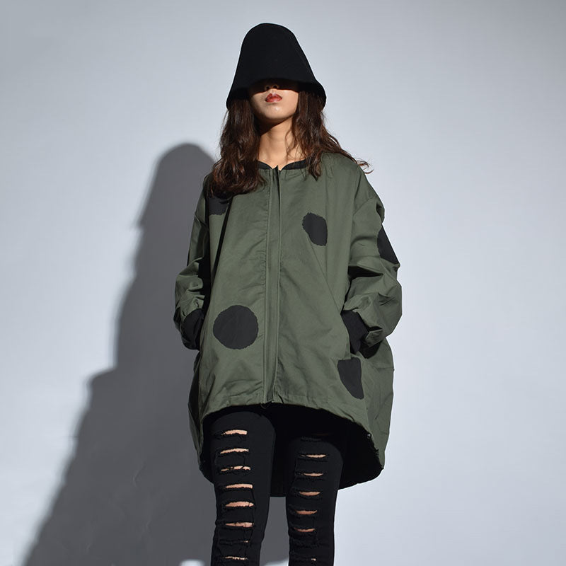 Fashion Women's Full Sleeve Loose Jacket