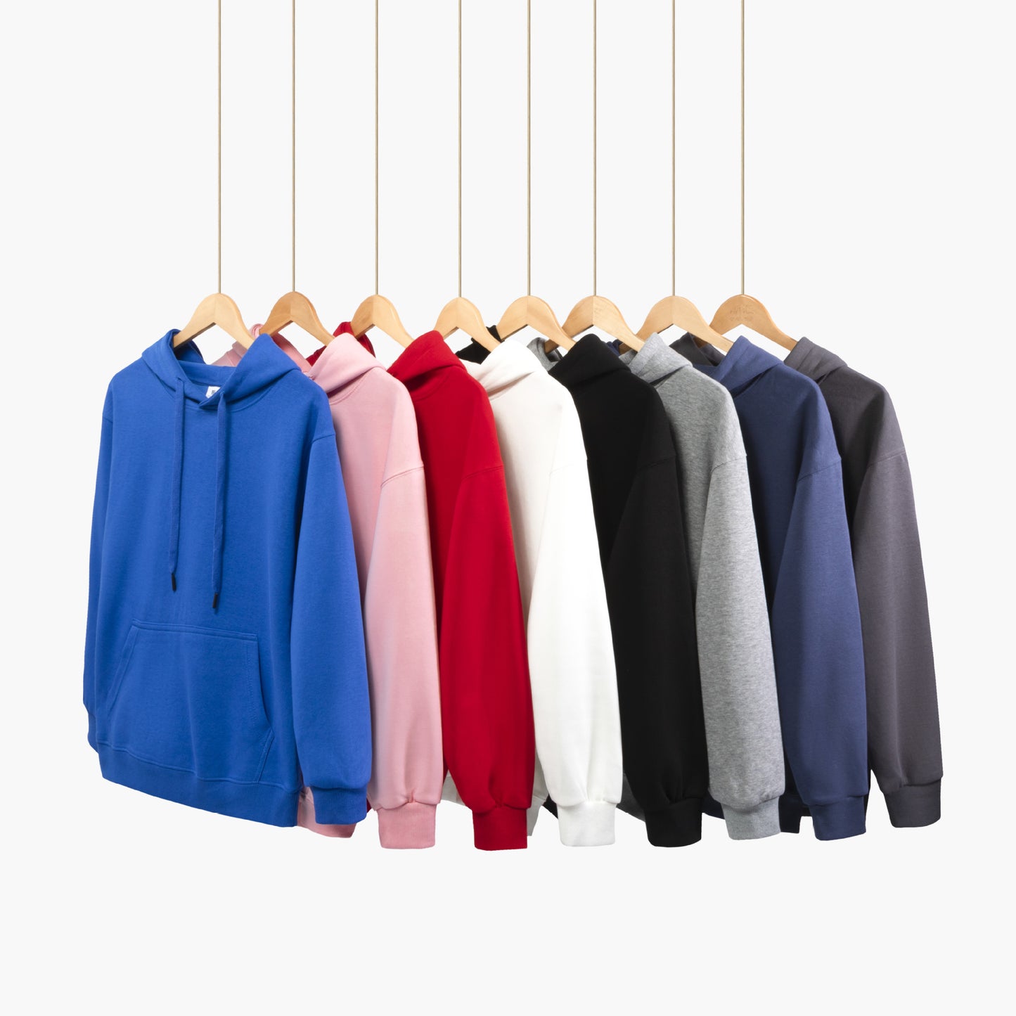 Women's Solid Color Hooded Double-sided Sweater
