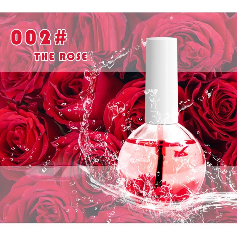 Nail Beauty Dried Flowers Nutrition Nail Treatment Oil