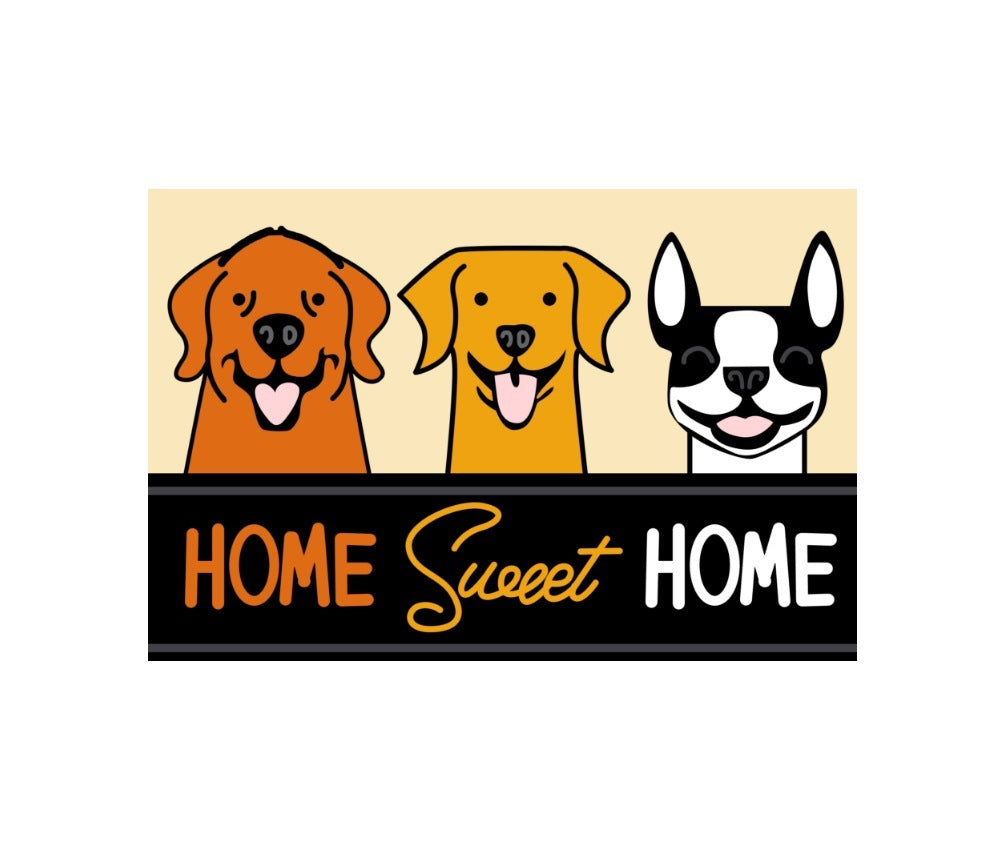 Cartoon Crystal Velvet Floor Mat Home