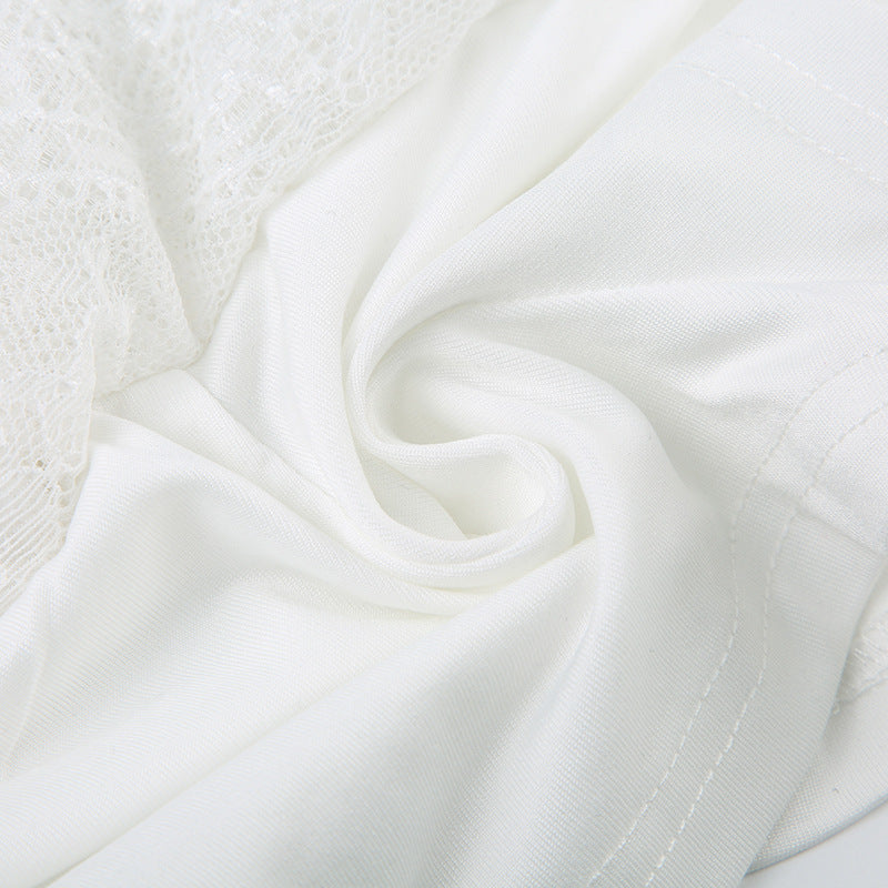 Pure Sexy Lace Low Waist Skirt Pants French