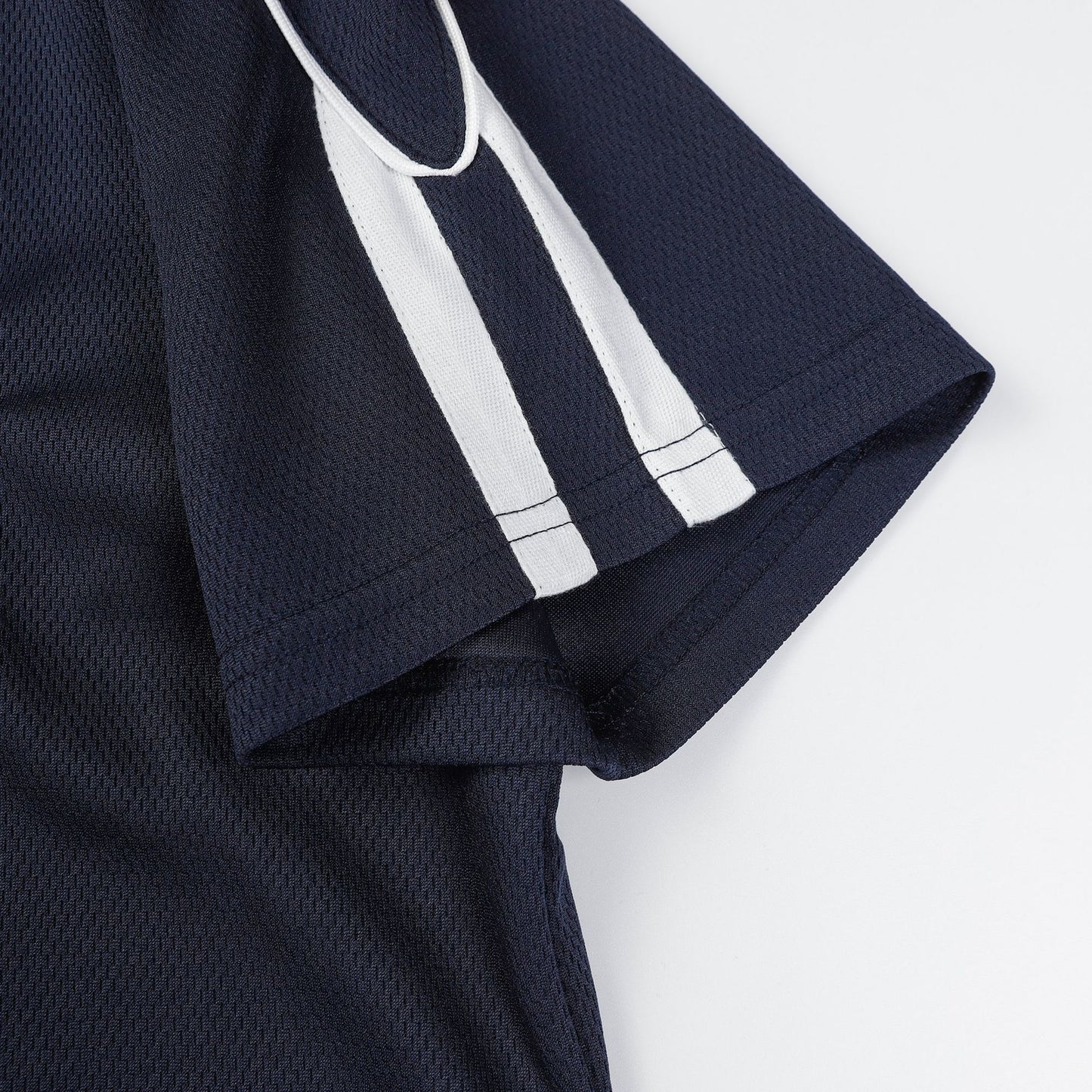 Men's Retro Fashion Brand Lapel T-shirt Color Matching