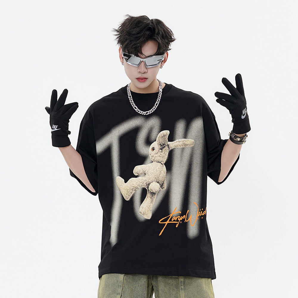 Rabbit Printed Cotton