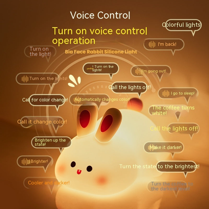 Rabbit Silicone Night Light
