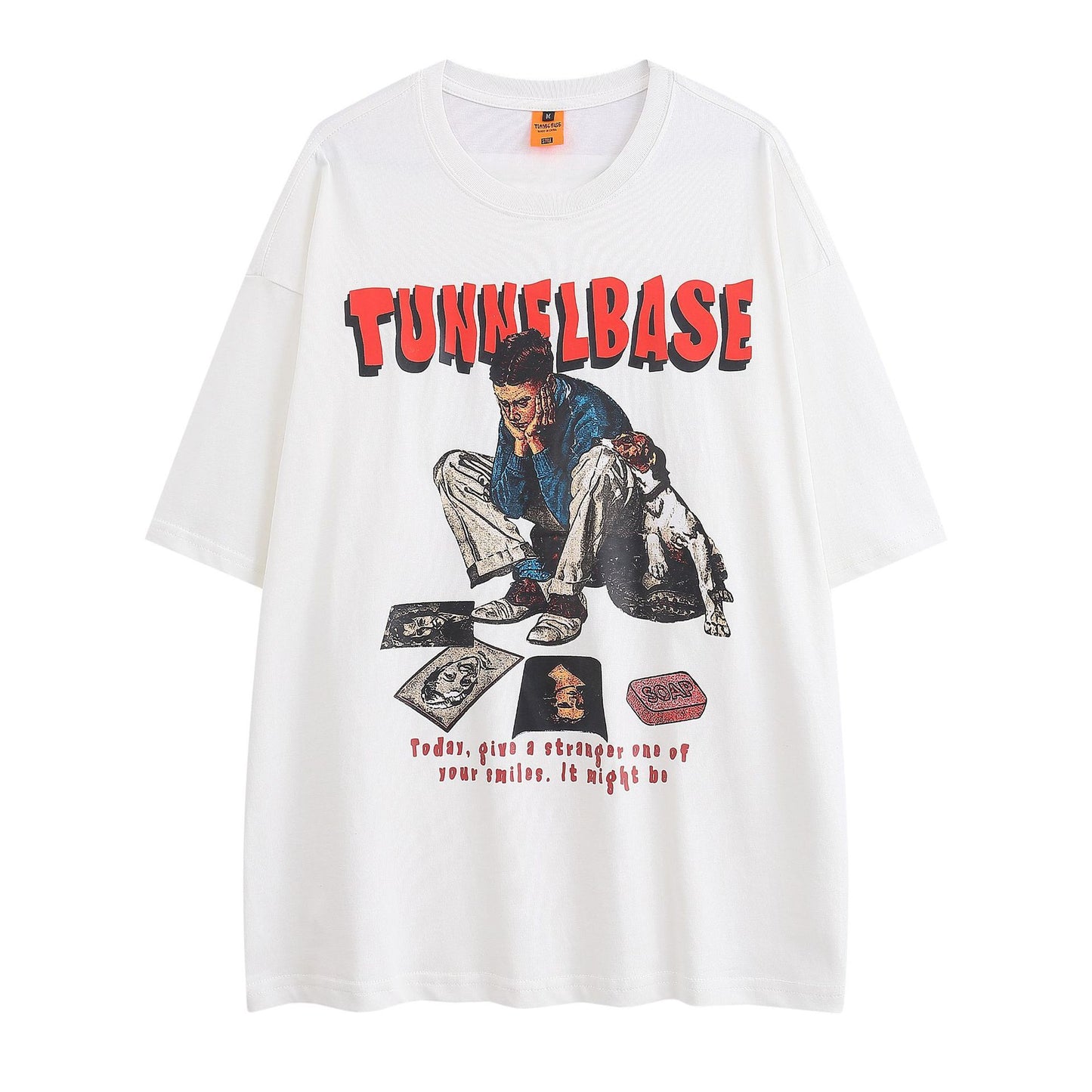Fashion Printed Casual Short Sleeve Men