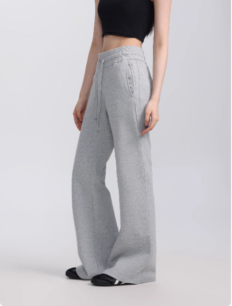 Early Autumn Slant Shoulder Long Sleeve Sweater Slimming Skirt Pants