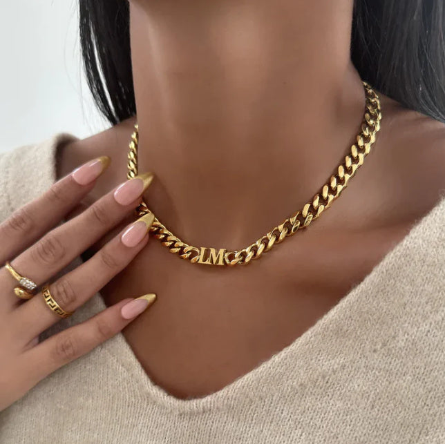 Creative Custom Letter Name Necklace