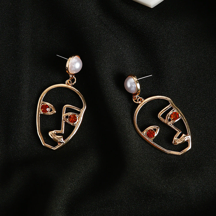 Handmade artistic design exaggerated hollow