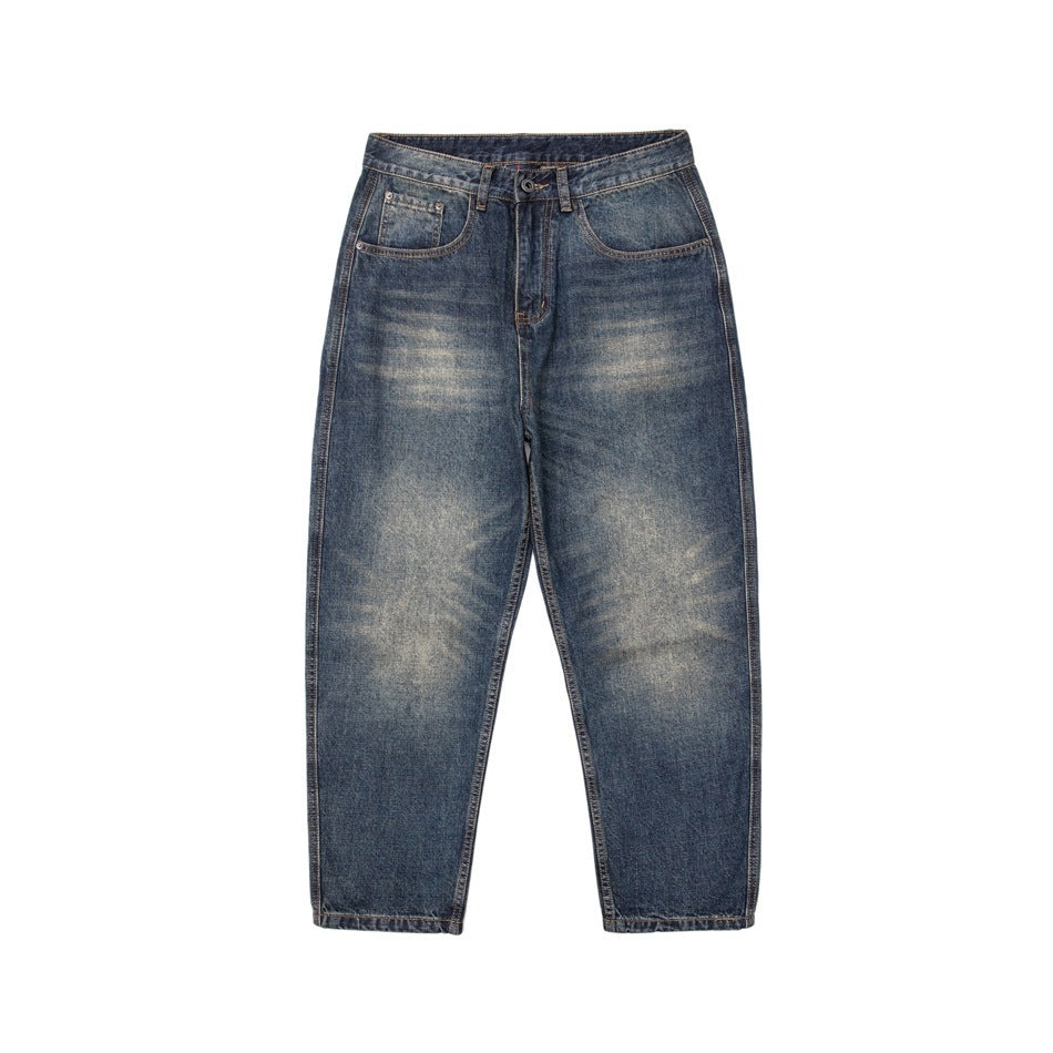 All-match Loose Straight Jeans For Men