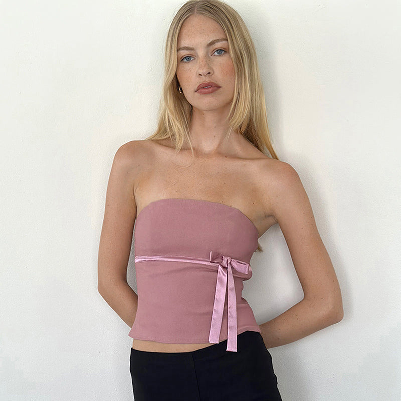 Sleeveless Tube Top Women's Bottoming Spring