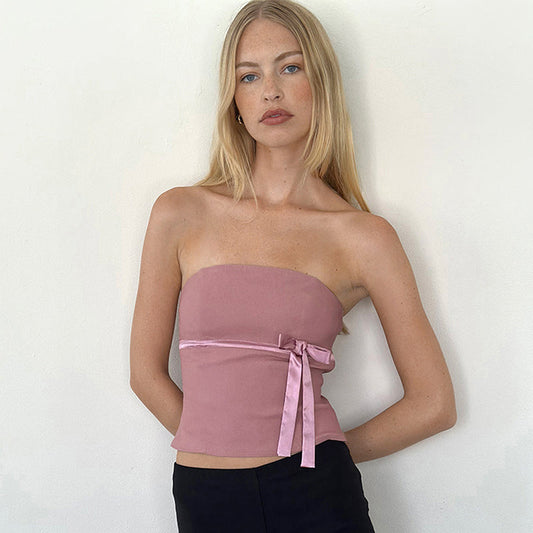 Sleeveless Tube Top Women's Bottoming Spring