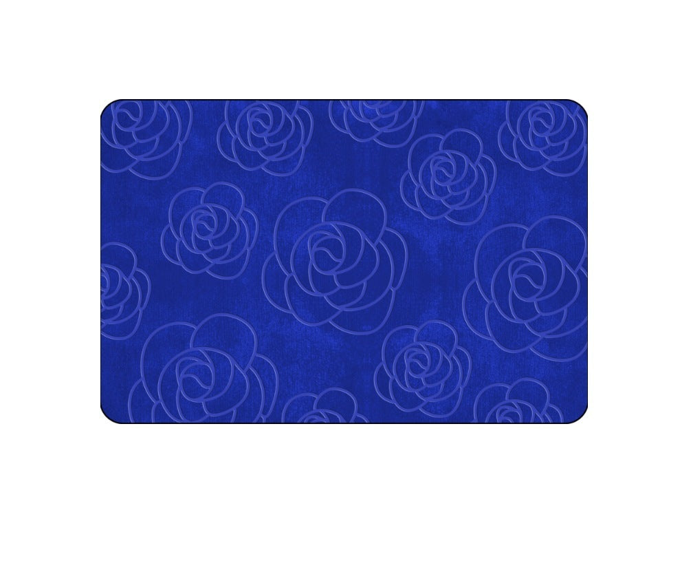 Cartoon Crystal Velvet Floor Mat Home