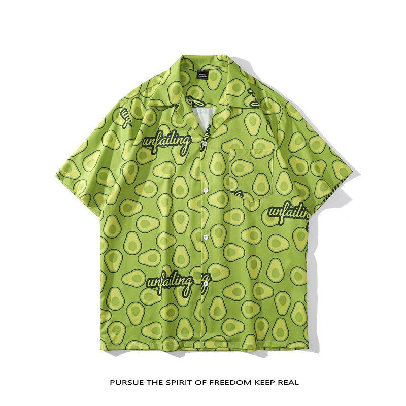 Vintage Oil Painting Floral Shirt For Men