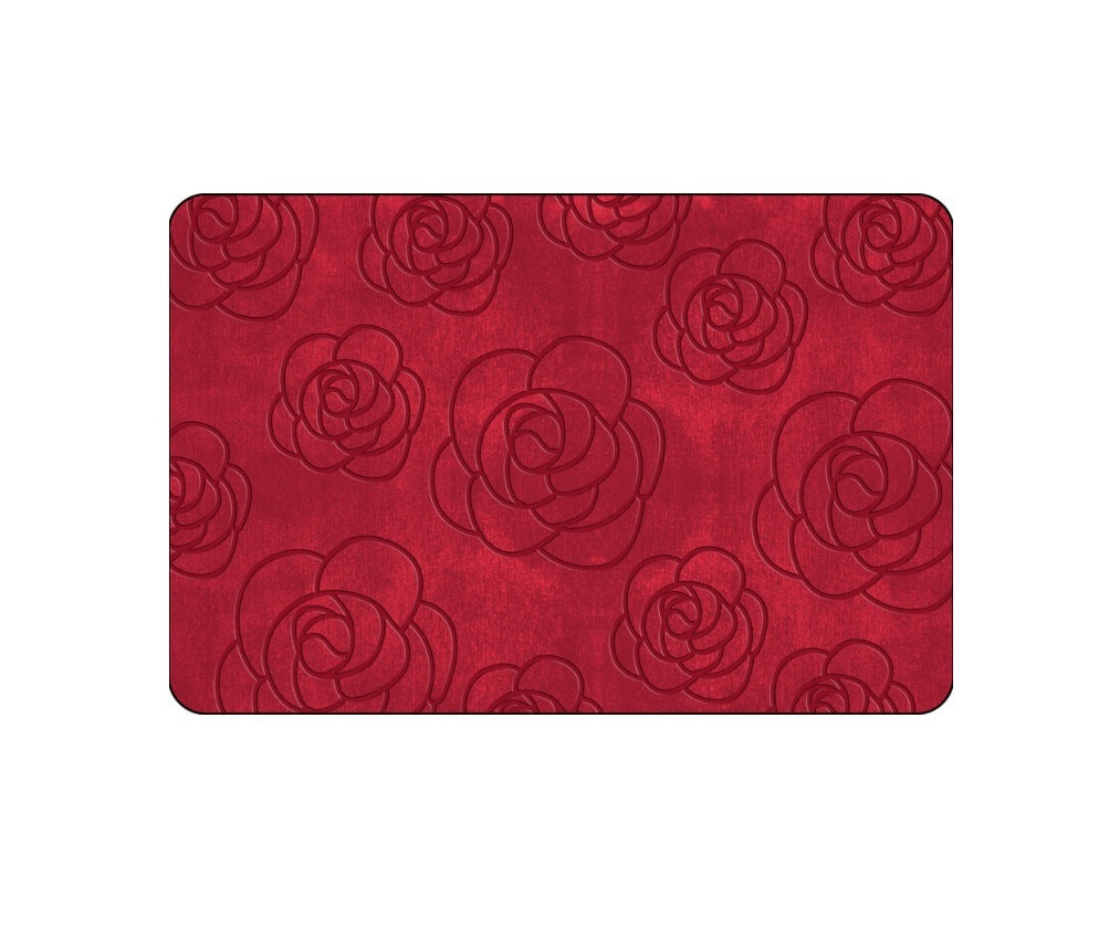 Cartoon Crystal Velvet Floor Mat Home