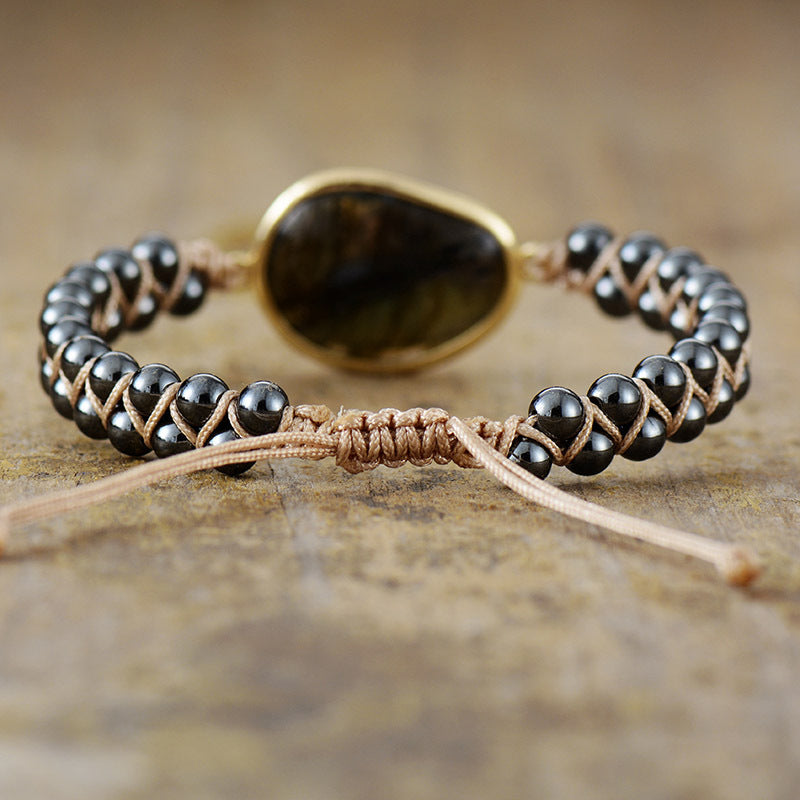 Women's Double-layer Woven Bohemian Beaded Bracelet