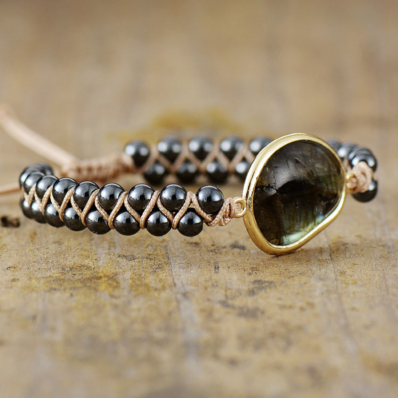 Women's Double-layer Woven Bohemian Beaded Bracelet
