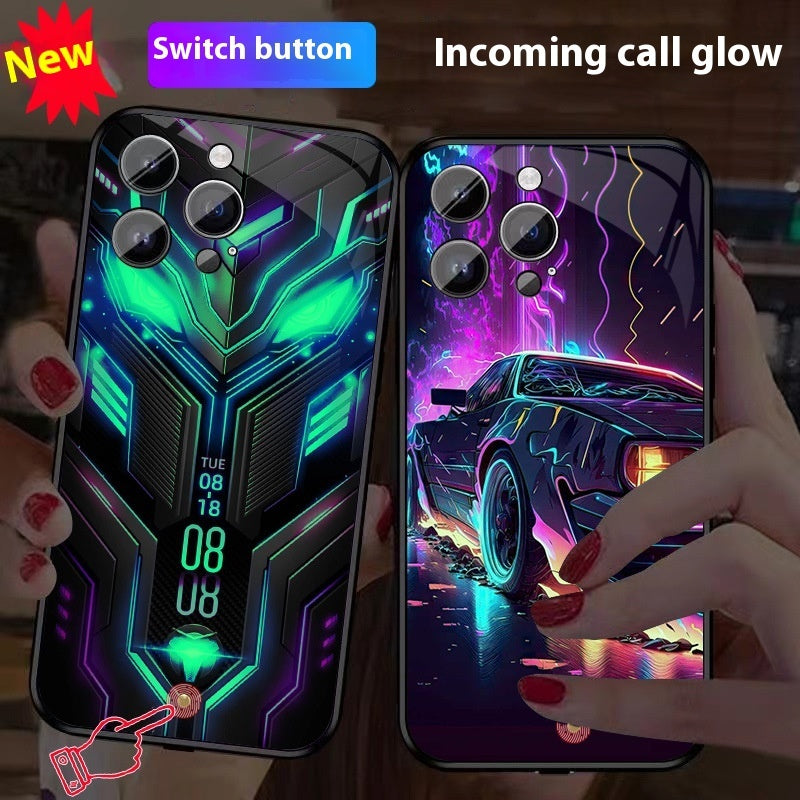 Racing Car Creative Style Light Phone Case