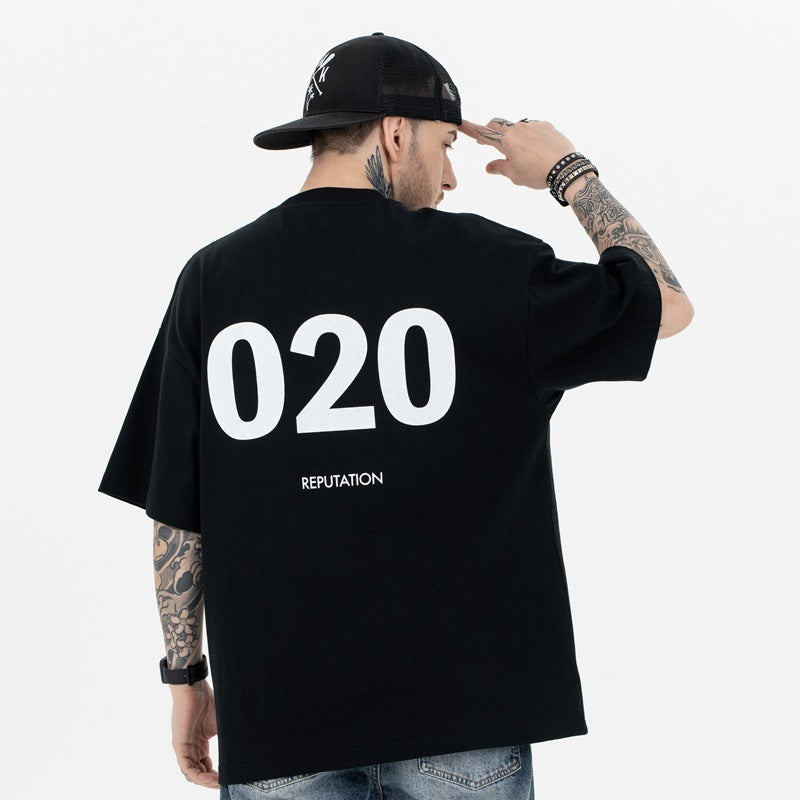 American High Street Basic T-shirt Loose Oversize
