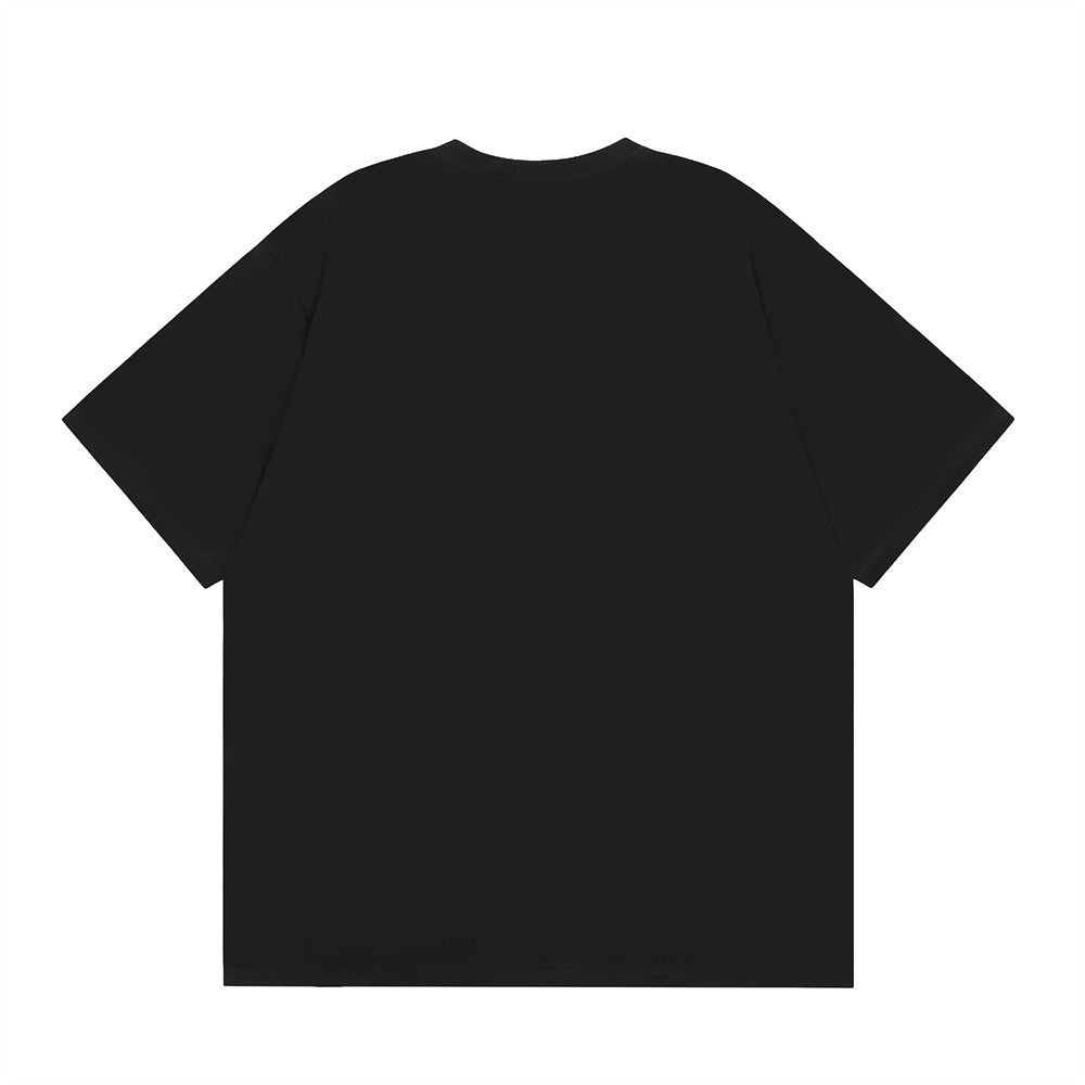 Creative Fashion Printed Short Sleeve Men
