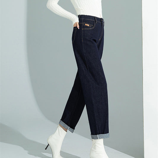 Women's Fashion Casual Loose High Waist Skinny Pants