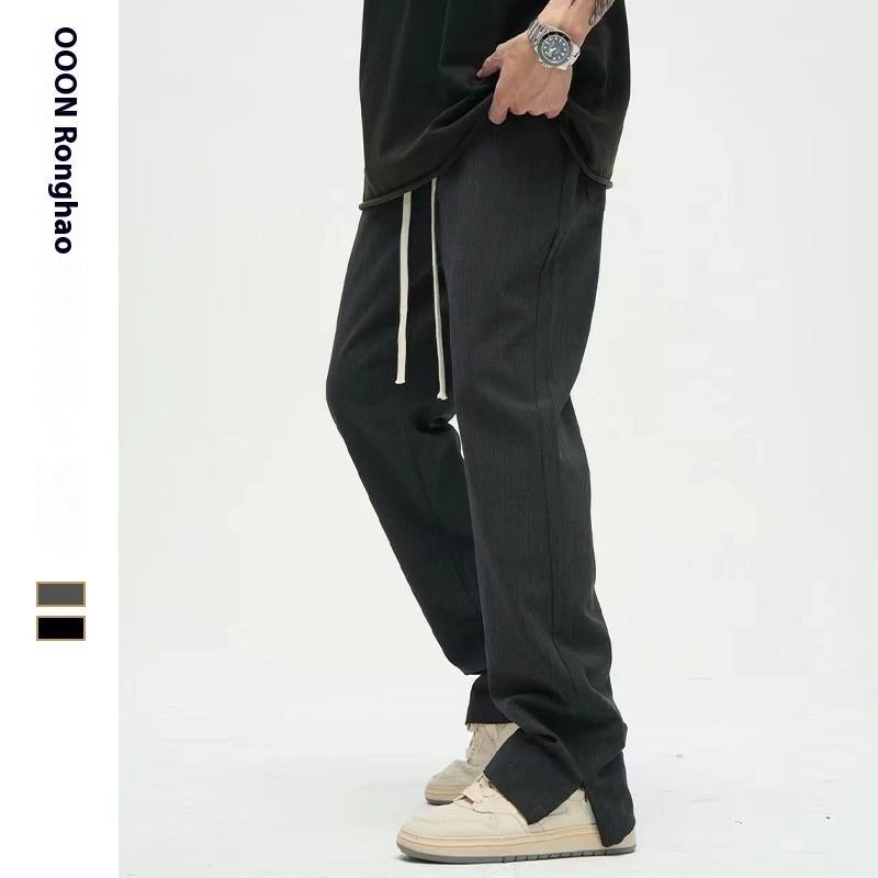 All-match Small Zipper Casual Pants Men's Fashion