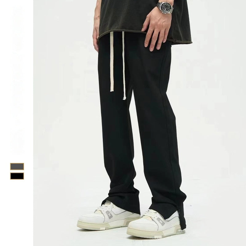 All-match Small Zipper Casual Pants Men's Fashion