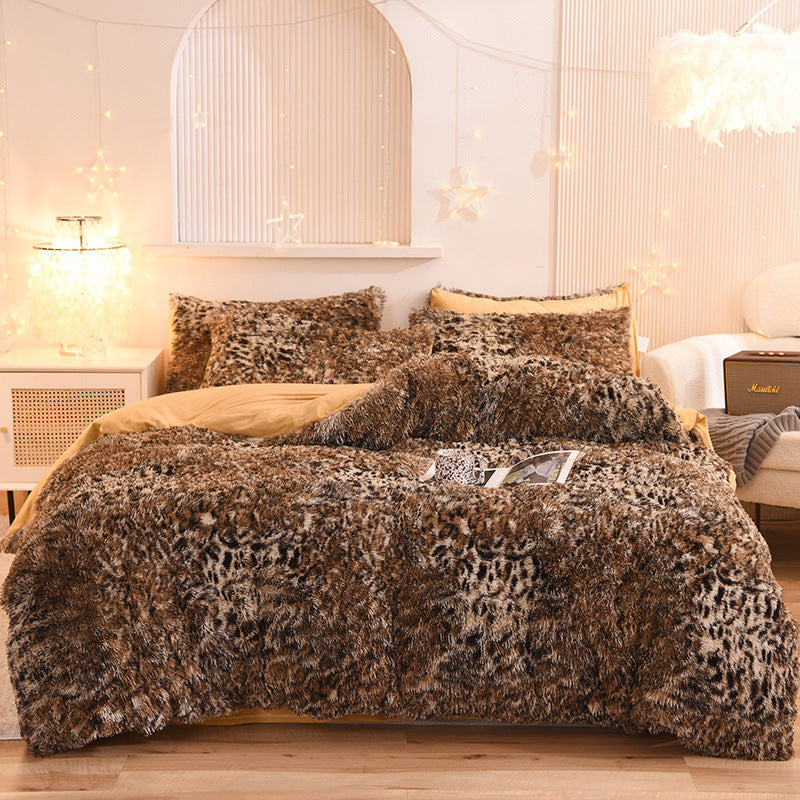 Luxury Thick Fleece Duvet Cover Queen King