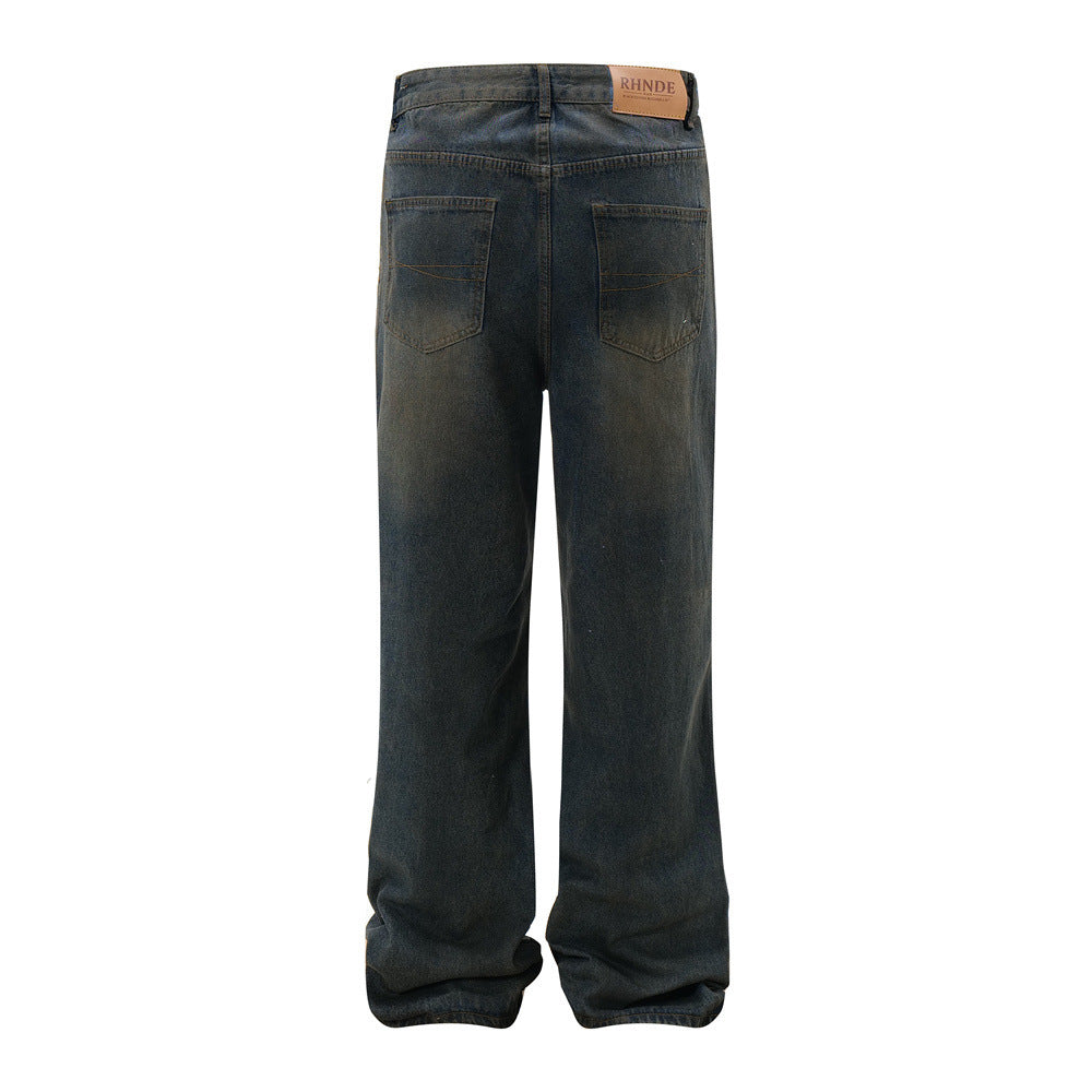 Make Old Ripped Dirty Denim Trousers For Men