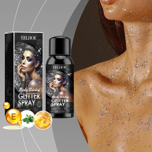 Stage Makeup Glitter Spray Natural Three-dimensional