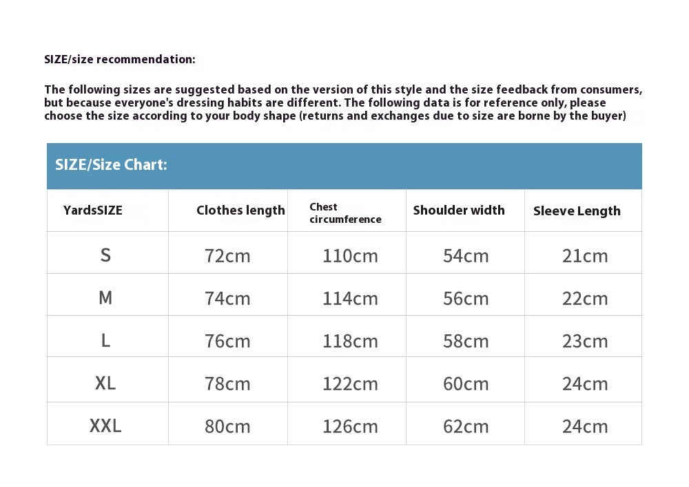 Fashion Spider Letter Print Short-sleeve Men