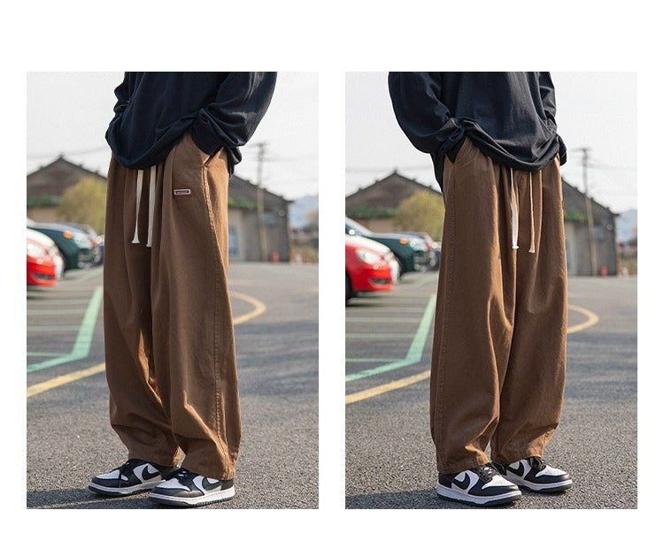 Summer Straight Loose Casual Trousers