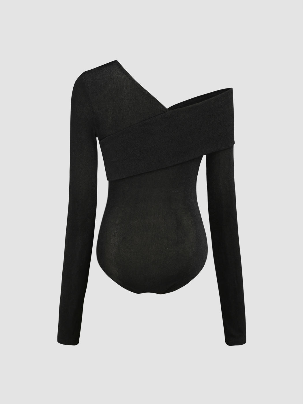 Women's Sexy Slim -body Exposed Long -sleeved Long -sleeved Cross Wrap V -neck Tattoo Knitted Jacket
