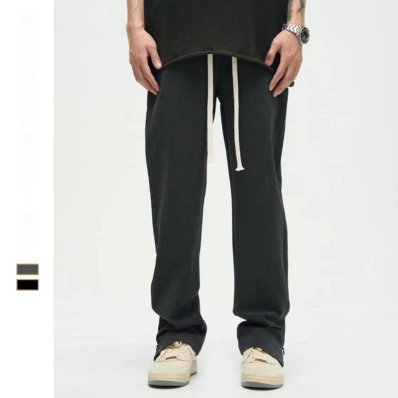 All-match Small Zipper Casual Pants Men's Fashion