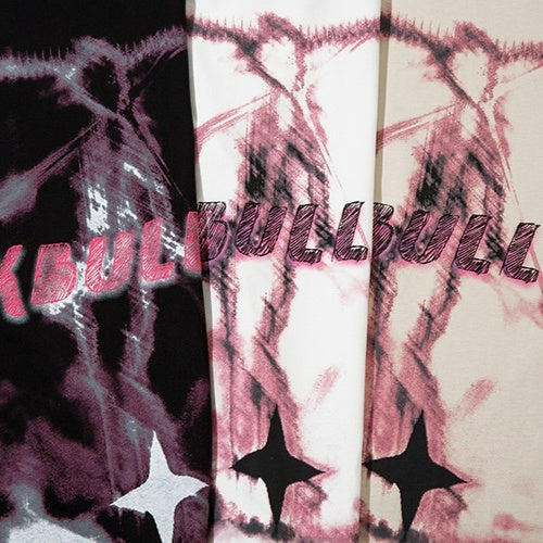 Abstract Graffiti Printing Short Sleeve Men
