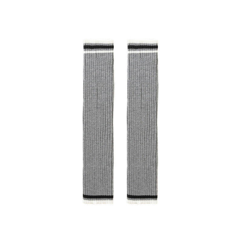 Gray Women's Spring And Autumn Bunching Socks Hot Girl Autumn And Winter