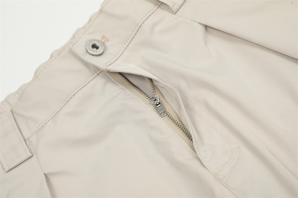 Workwear Straight-leg Trousers American Style Loose Men