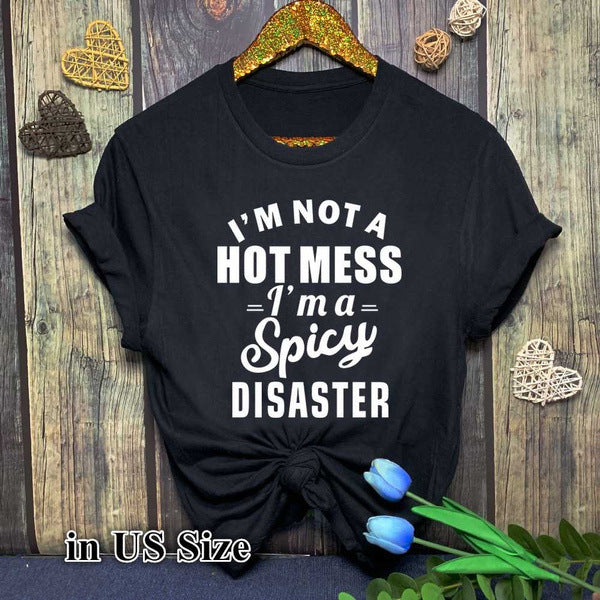 I'm Not A Hot Mess Letter Jacket