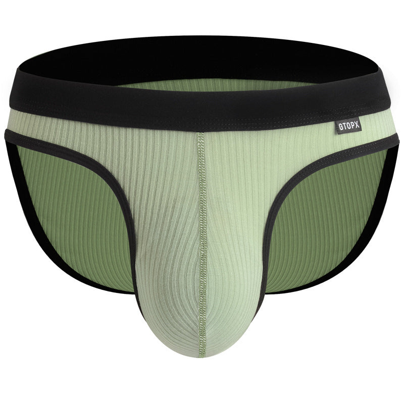 Men's Thread Fabric Comfortable Breathable Briefs