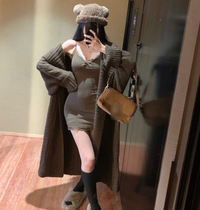 Fall Dress With Top Strap