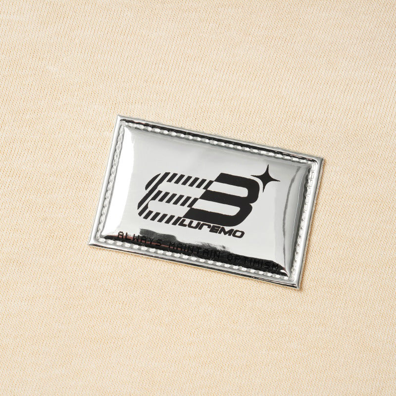 Peace Dove Letter Print Short-sleeve Men