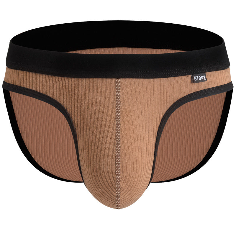 Men's Thread Fabric Comfortable Breathable Briefs